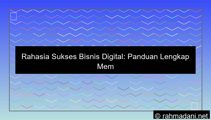 ilustrasi bisnis digital