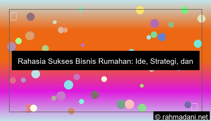bisnis rumahan