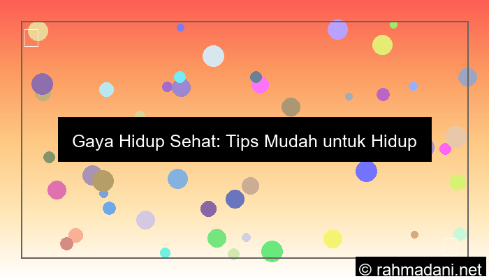 gaya hidup sehat