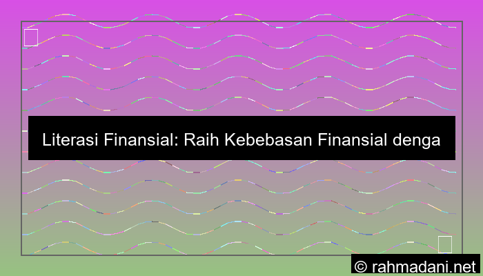 literasi finansial