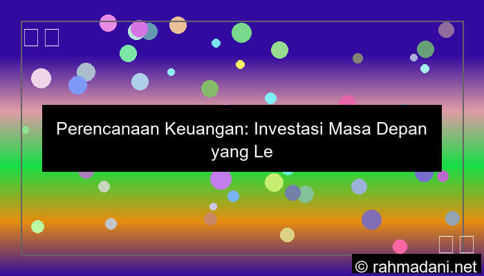 perencanaan keuangan