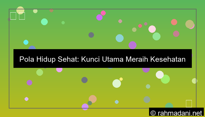 gambar pola hidup sehat