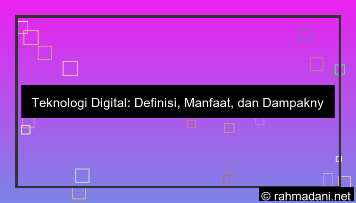 teknologi digital