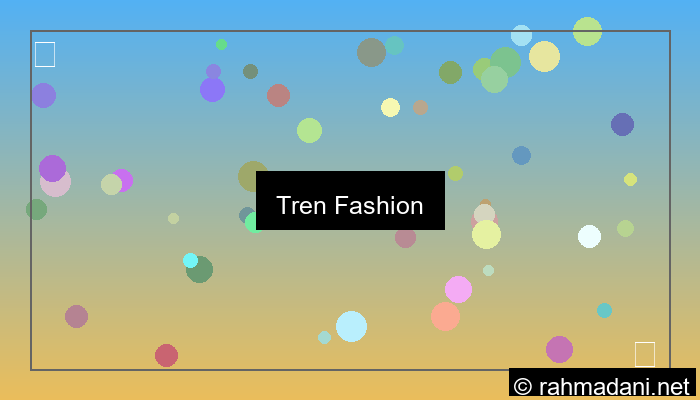 grafik tren fashion