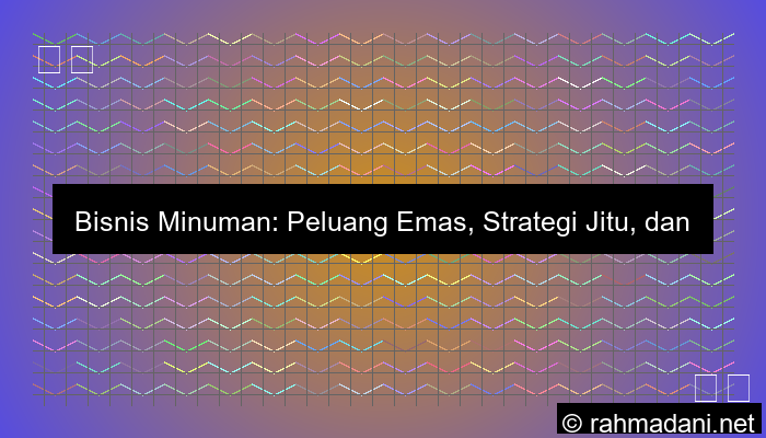 gambar bisnis minuman