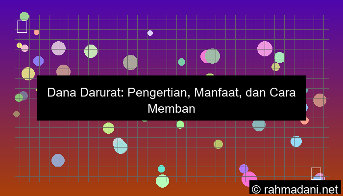 dana darurat