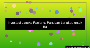 grafik investasi jangka panjang