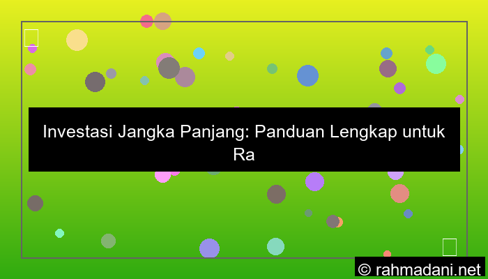 grafik investasi jangka panjang