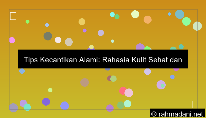 tips kecantikan